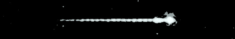 Processed fireball image