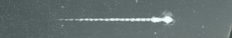 Unprocessed fireball image