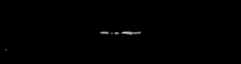 Processed fireball image