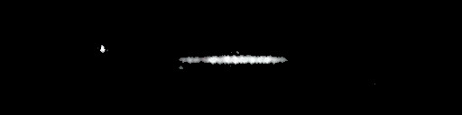 Processed fireball image