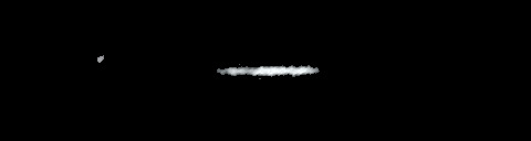 Processed fireball image