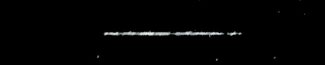 Processed fireball image