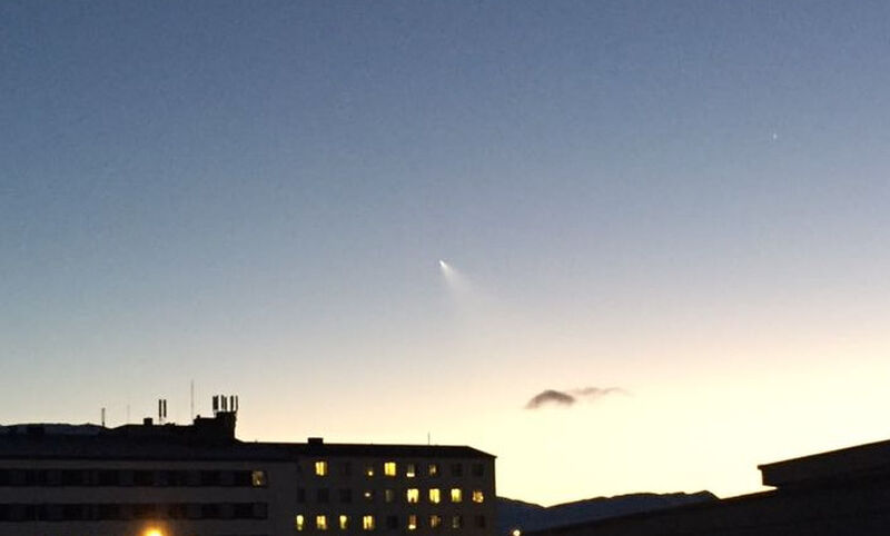 Mulig rakett over Finnmark