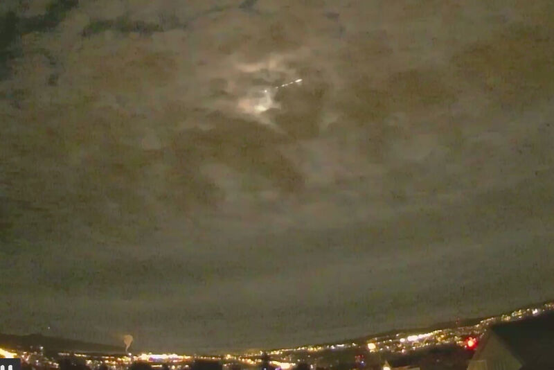 Bolide over sørvestre Trøndelag