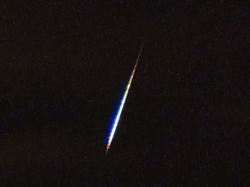 Mulig meteorittnedfall over Utsira