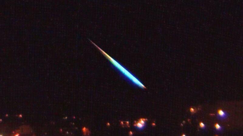 Bolide over Nordvestlandet